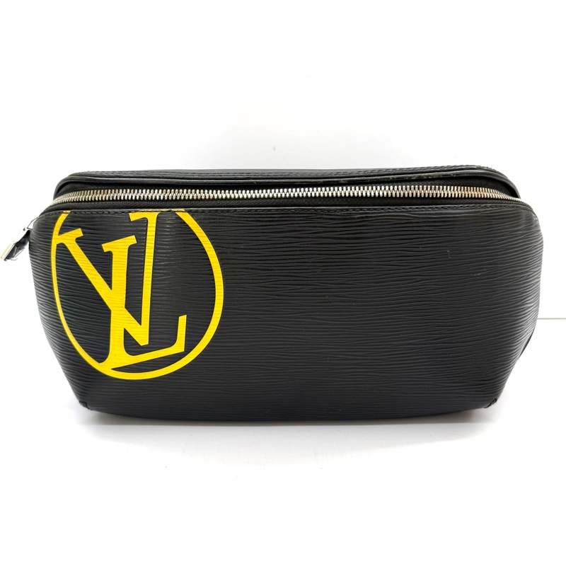 LOUIS VUITTON 路易威登 黑色EPI CIRCLE 腰包 M55131-0
