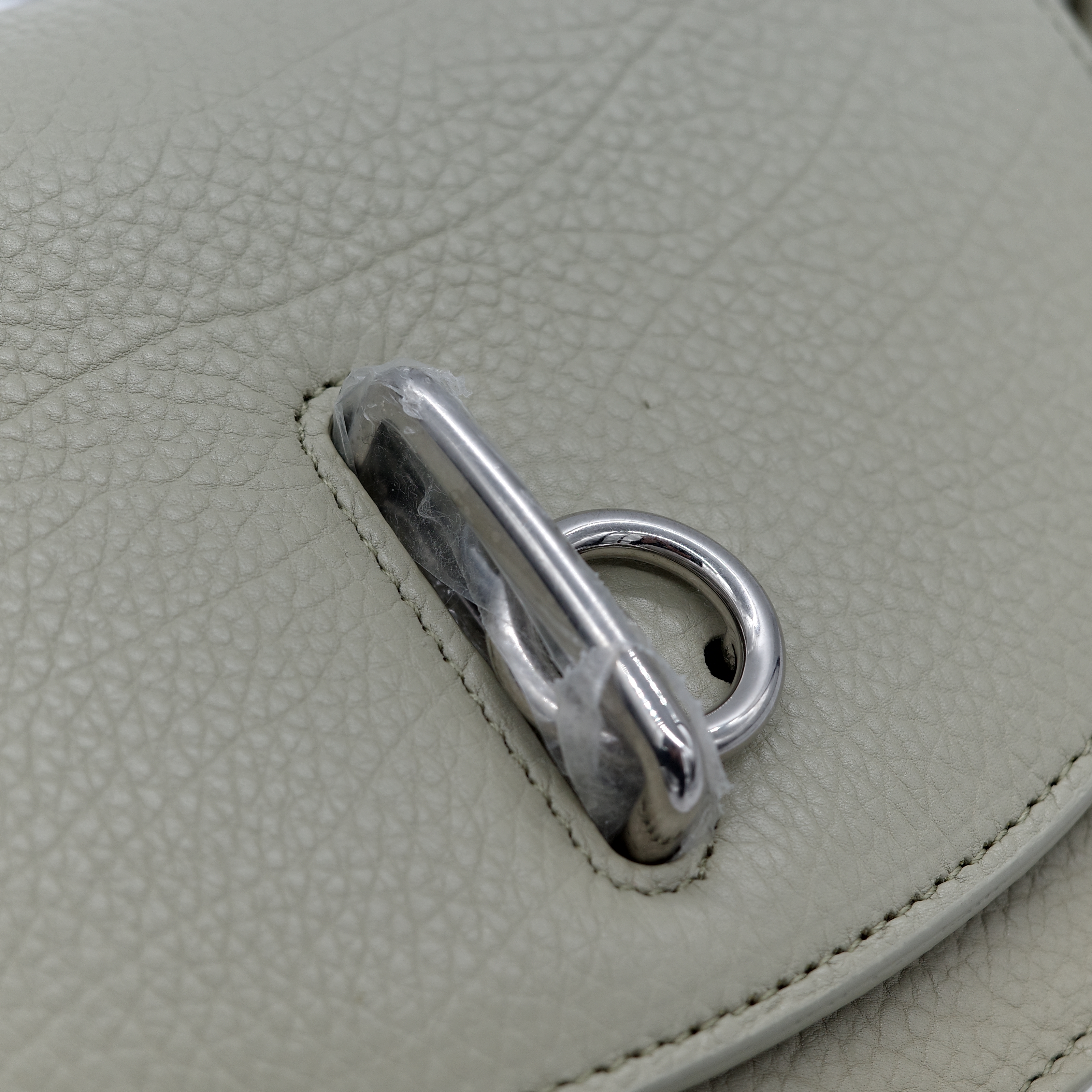 BURBERRY 米棕色 馬鞍包 肩背包-9