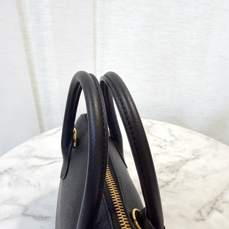 Hermes 89黑Epsom皮金釦Bolide 25-7