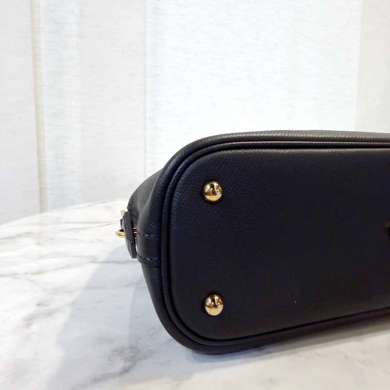 Hermes 89黑Epsom皮金釦Bolide 25-9