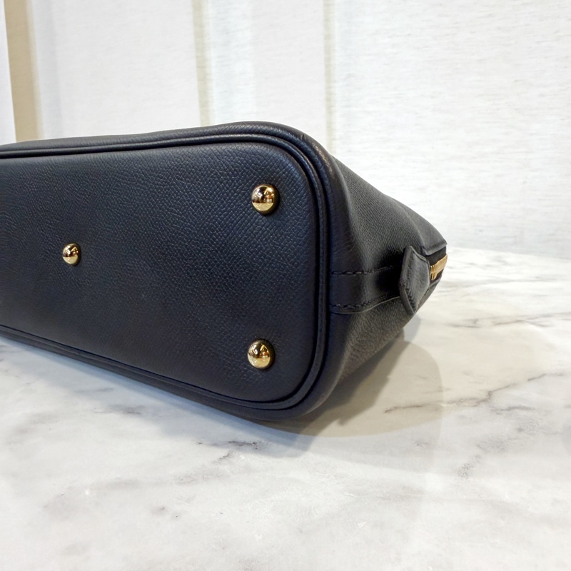 Hermes 89黑Epsom皮金釦Bolide 25-10