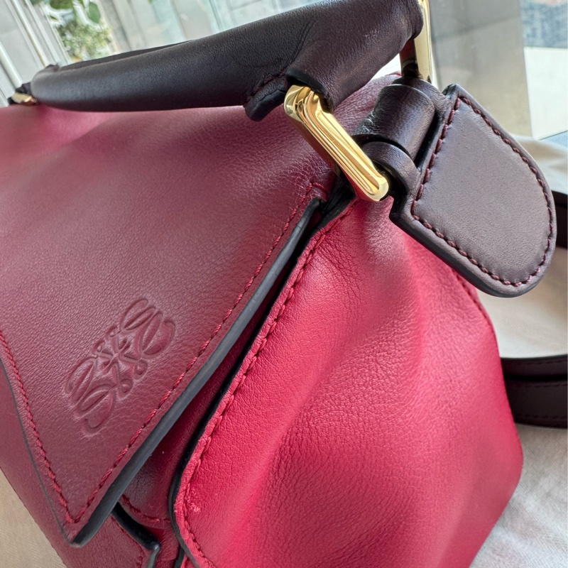 Loewe拼接包 手提肩背包-1