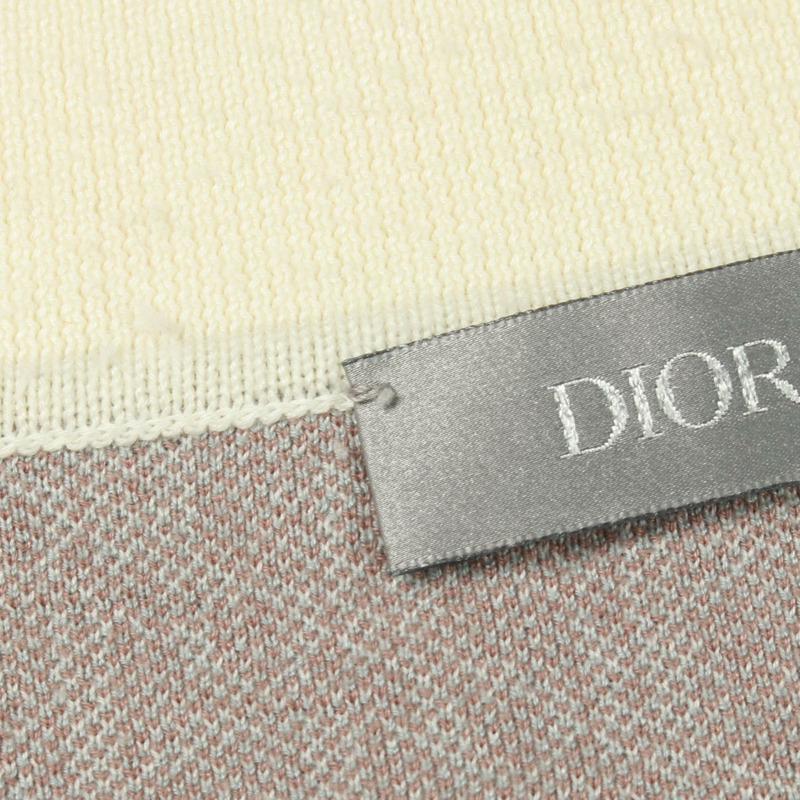 Christian Dior Oblique Polo衫 #XXL 純棉灰多色二手男款-7