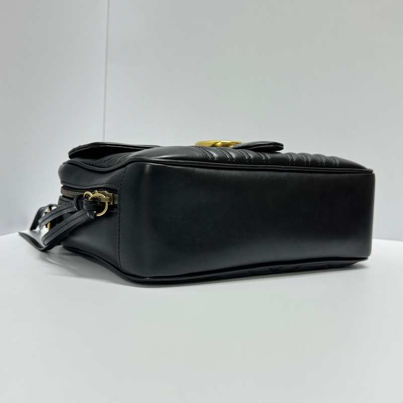 【超級新🆕】GUCCI Marmont 馬夢 經典相機包 斜背包(專櫃10.3萬)-20
