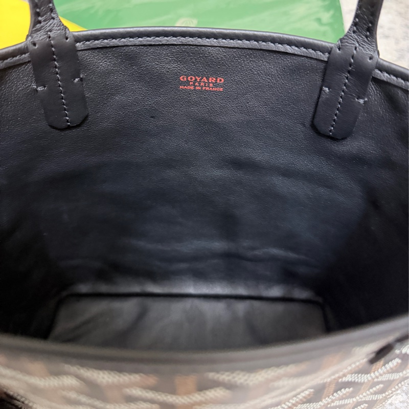 近全新天菜✨ GOYARD Anjiou Mini Tote 黑色迷你托特包-3