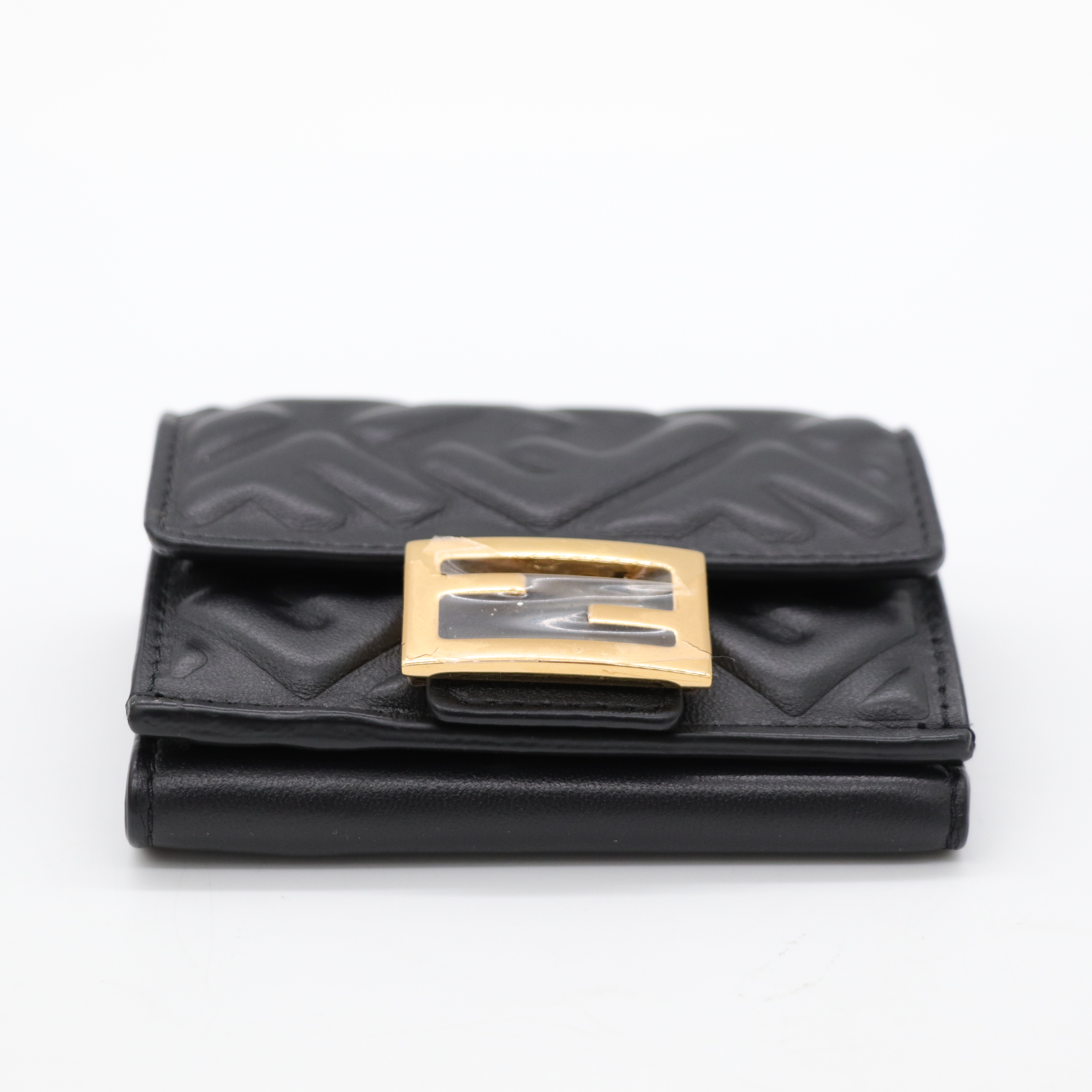 FENDI 黑色短夾-3