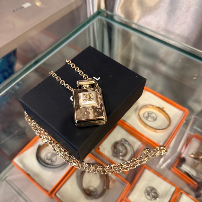 Chanel 香水瓶項鏈-0