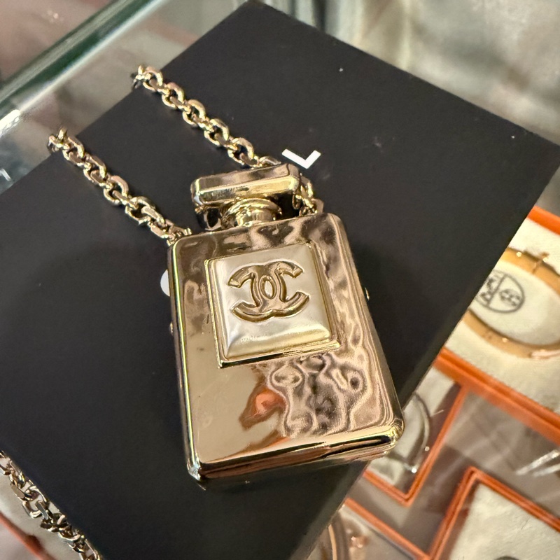 Chanel 香水瓶項鏈-1