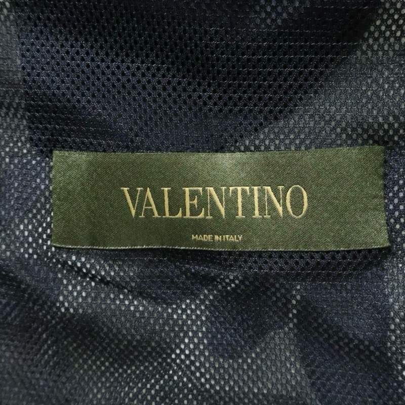絕版 9成新 Valentino 迷彩連帽尼龍外套-7