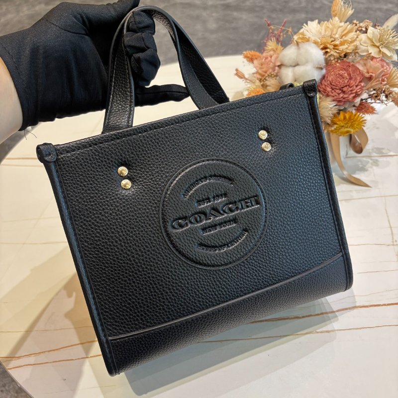 *SHIHNA名牌精品* Coach 荔枝皮手提斜背兩用托特包-1