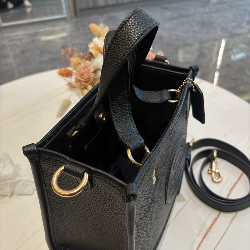 *SHIHNA名牌精品* Coach 荔枝皮手提斜背兩用托特包-3