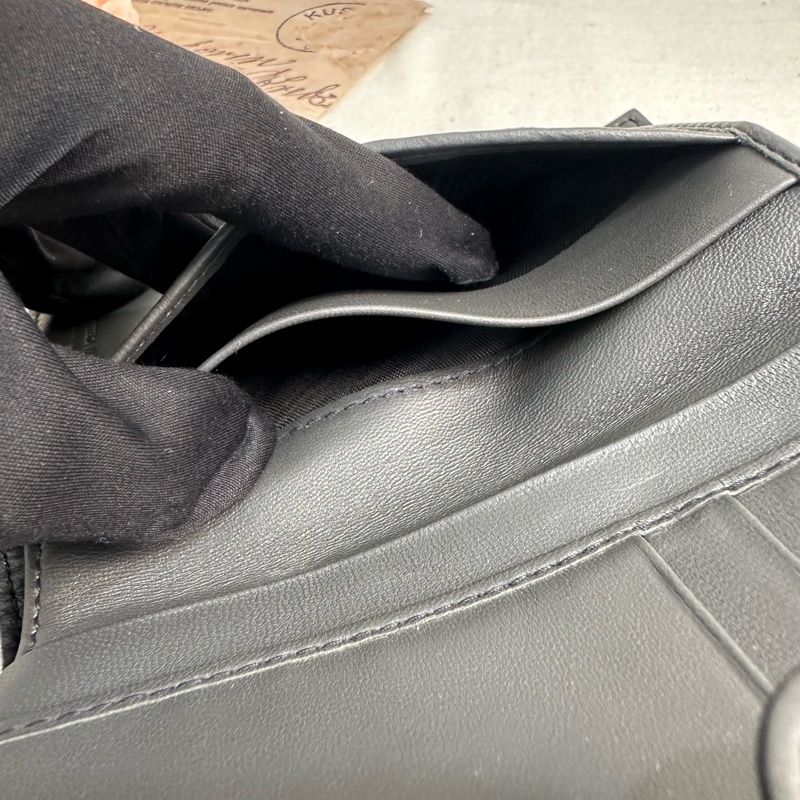 【赫蒂國際精品】Bottega Veneta 經典小羊皮手工編織扣式皮夾 vintage 中古 二手-17