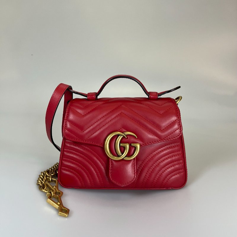 GUCCI 547260 紅 Marmont HANDLE-0
