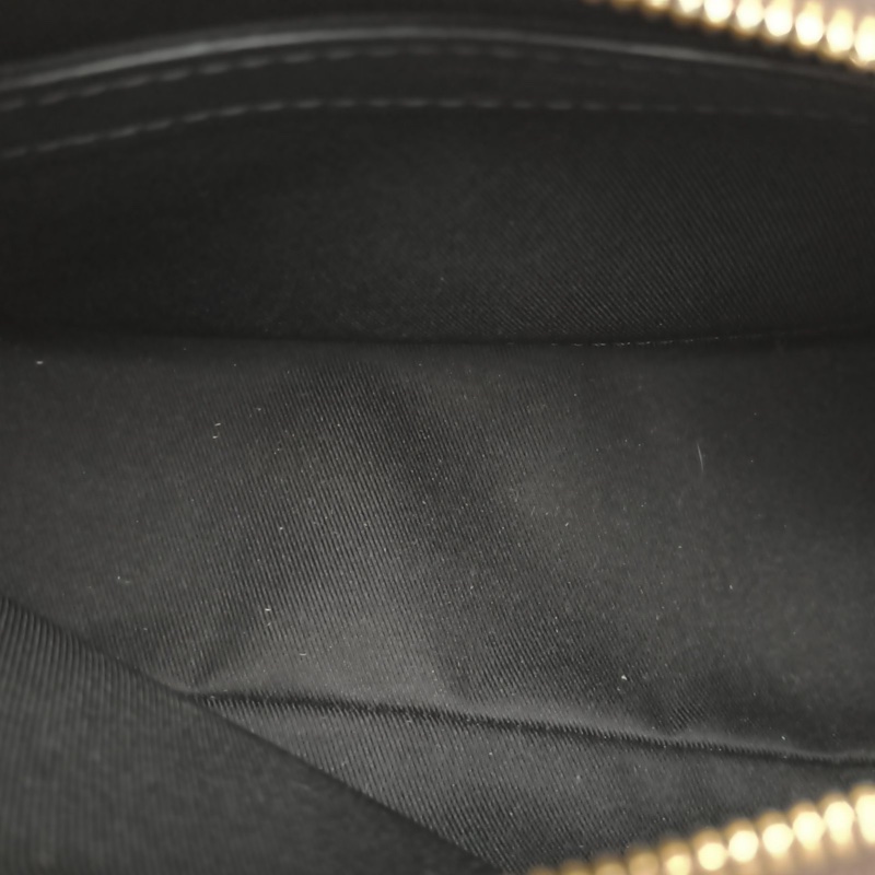 LOUIS VUITTON BOULOGNE牛角包黑色PVC晶片老花肩背包-4