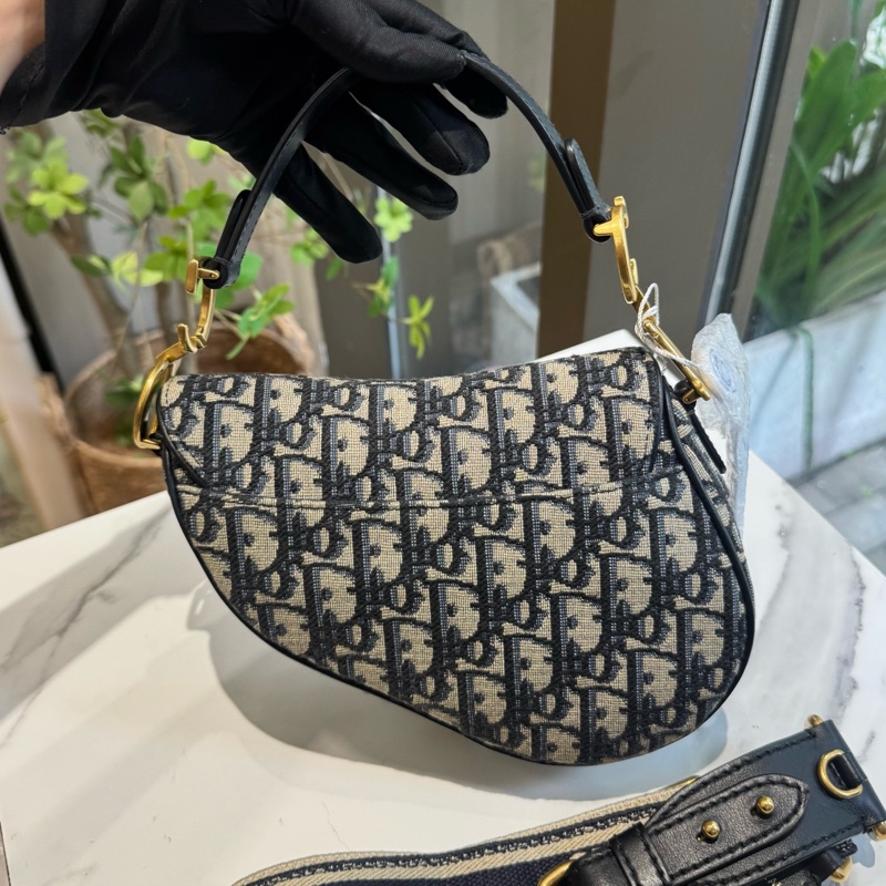迪奧dior 老花馬鞍包手提斜挎 22編碼-2