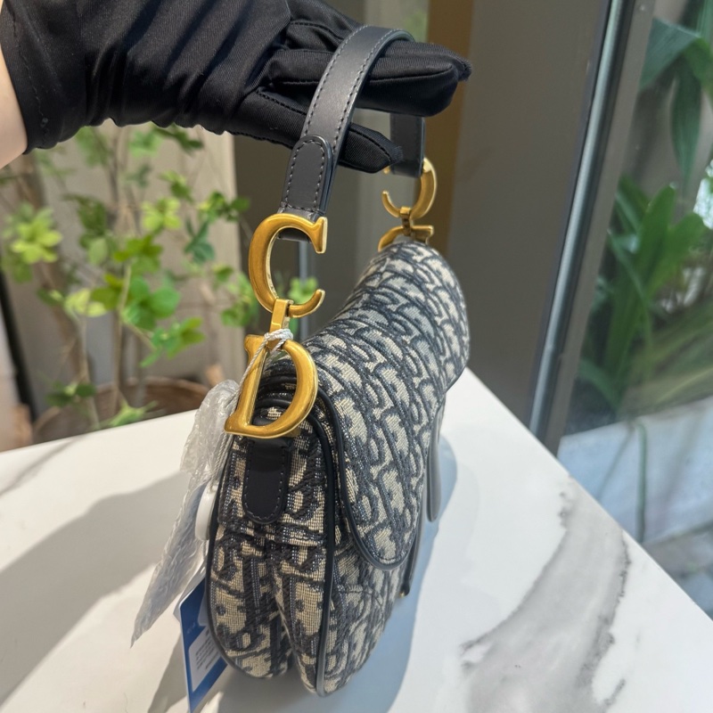 迪奧dior 老花馬鞍包手提斜挎 22編碼-4