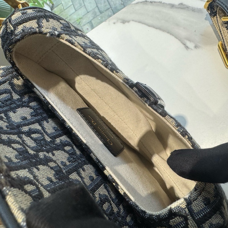 迪奧dior 老花馬鞍包手提斜挎 22編碼-7