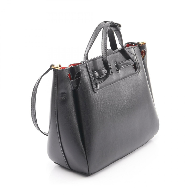 LOEWE LAZO MINI 手提包，兩用，黑色真皮，二手女款-1