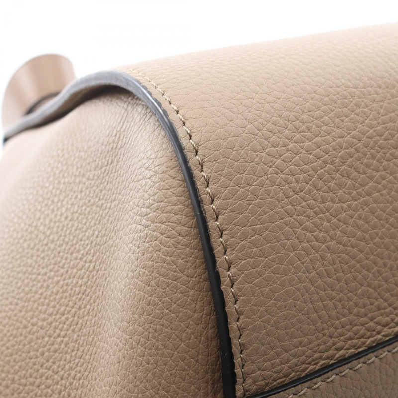 LOEWE Hammock Bag 小號兩用單肩手提包 A538S35X51 皮革 米色 二手-4
