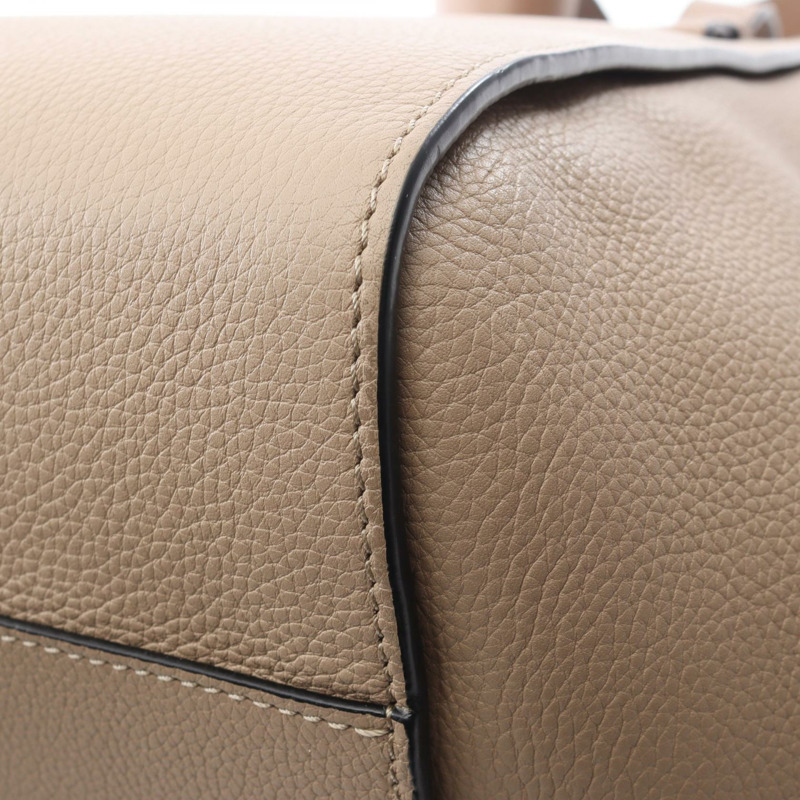 LOEWE Hammock Bag 小號兩用單肩手提包 A538S35X51 皮革 米色 二手-5