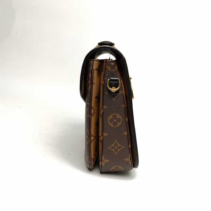 LOUIS VUITTON MetisPochette郵差包拼色PVC金扣晶片肩背包-1
