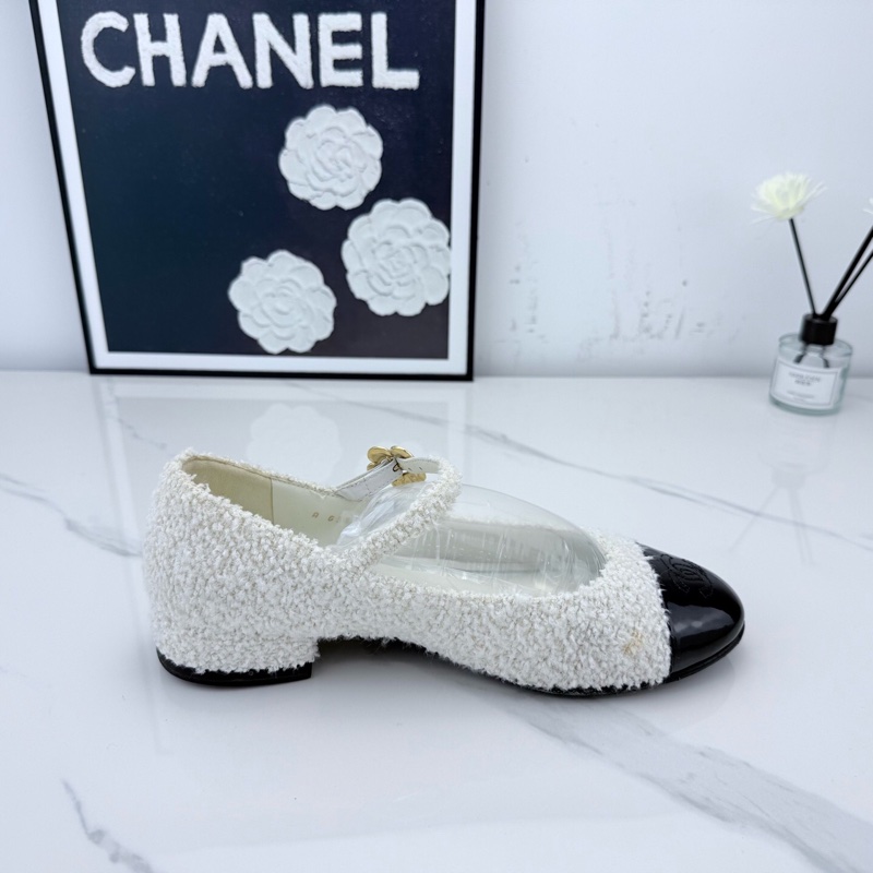 chanel香奈兒 粗花呢滿鑽瑪麗珍 37.5碼-6