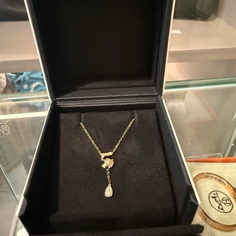 Chanel No. 5 18k 鑽石頸鏈