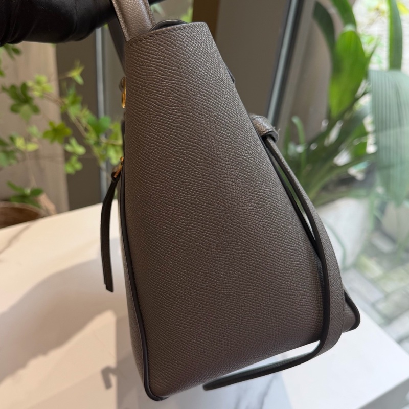 Celine賽琳鯰魚包石墨灰琳Belt micro 底長24-4
