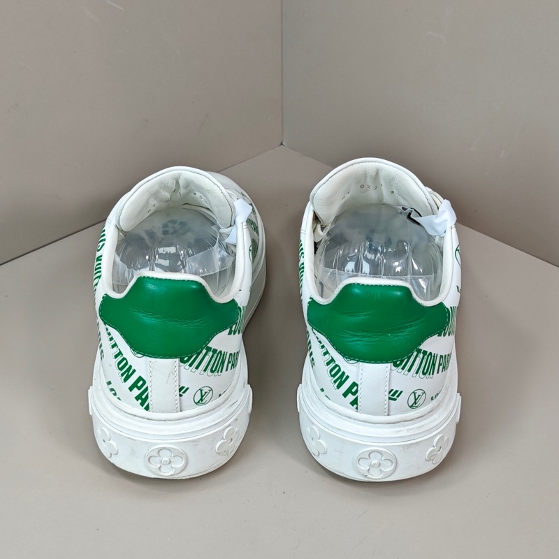 LV 路易威登 字母印花厚底小白鞋/尺碼 35.5碼/成色98新 輕微使用-3