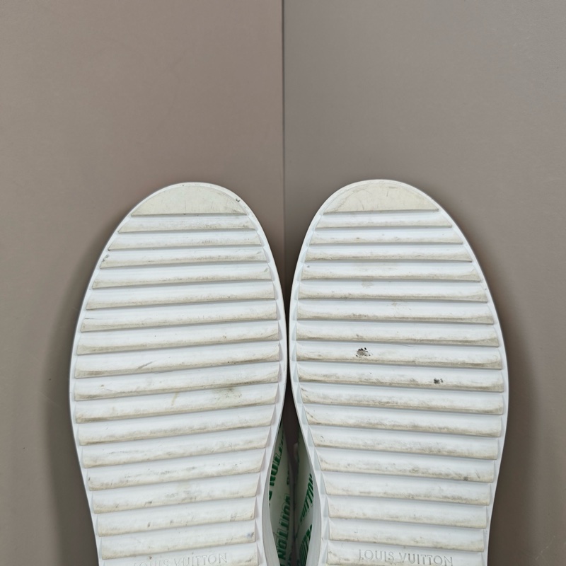 LV 路易威登 字母印花厚底小白鞋/尺碼 35.5碼/成色98新 輕微使用-6