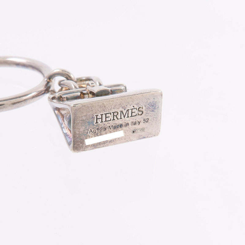 HERMES 925純銀Amulettes Birkin Ring戒指-4