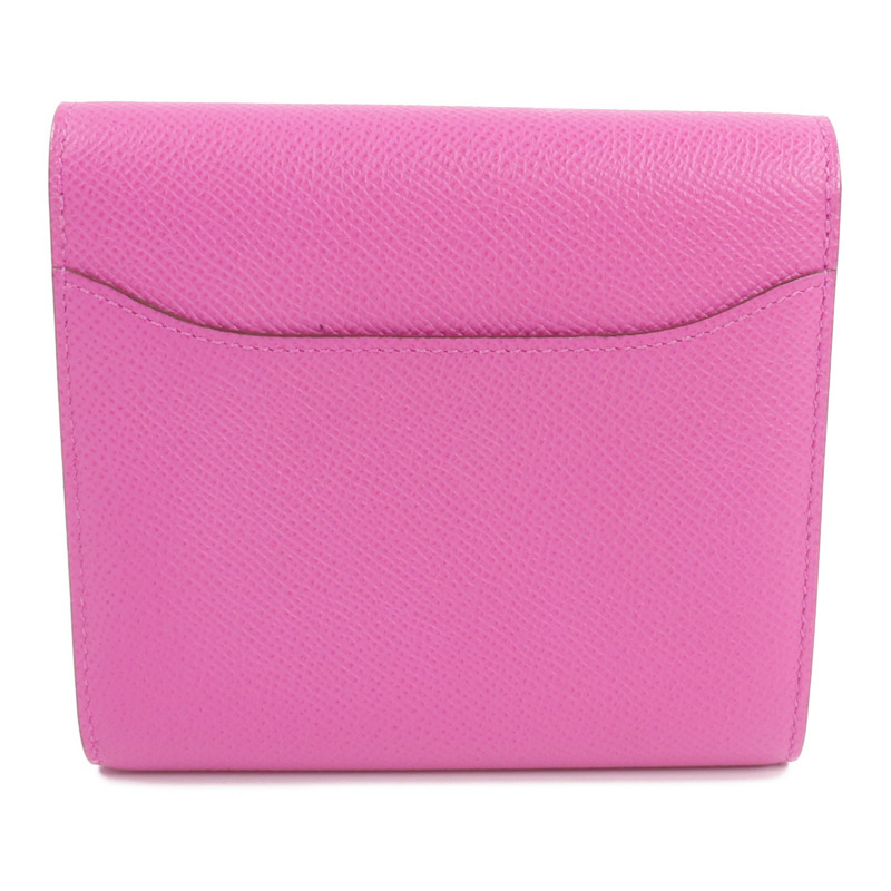 HERMES Epsom皮革Constance Slim Wallet錢包Magnolia-1