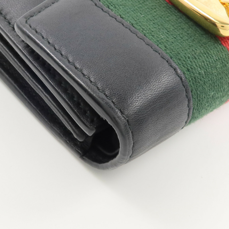GUCCI 牛皮皮革Trifold Walllet錢包-15