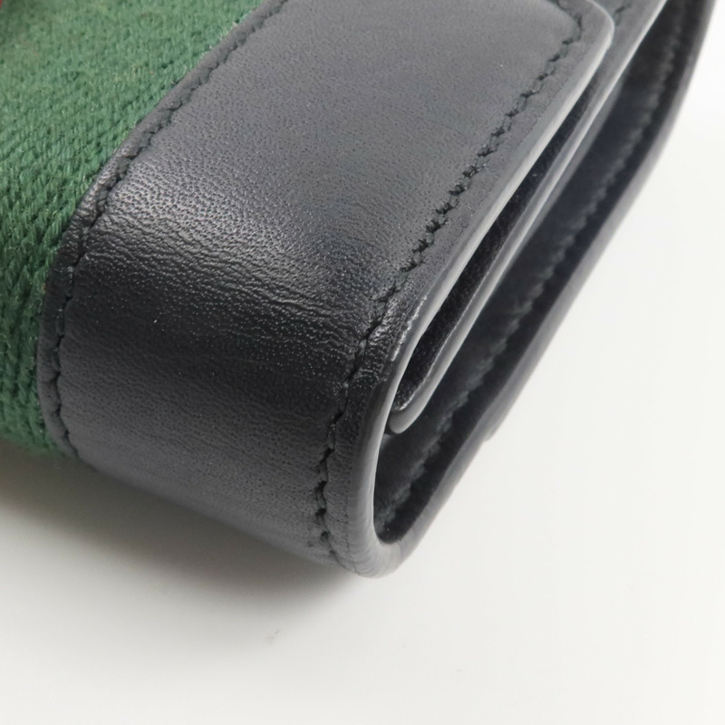 GUCCI 牛皮皮革Trifold Walllet錢包-16