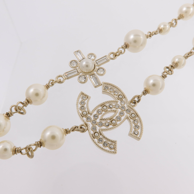 CHANEL PVC/金屬Necklace項鍊-2