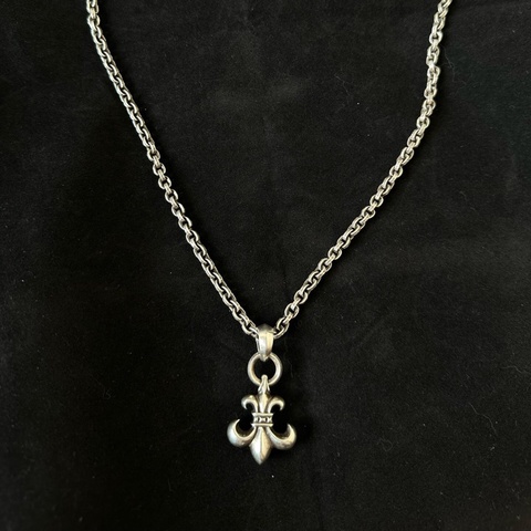 Chrome Hearts 克羅心 大號童軍花項鍊 男女同款 尺寸:約60cm