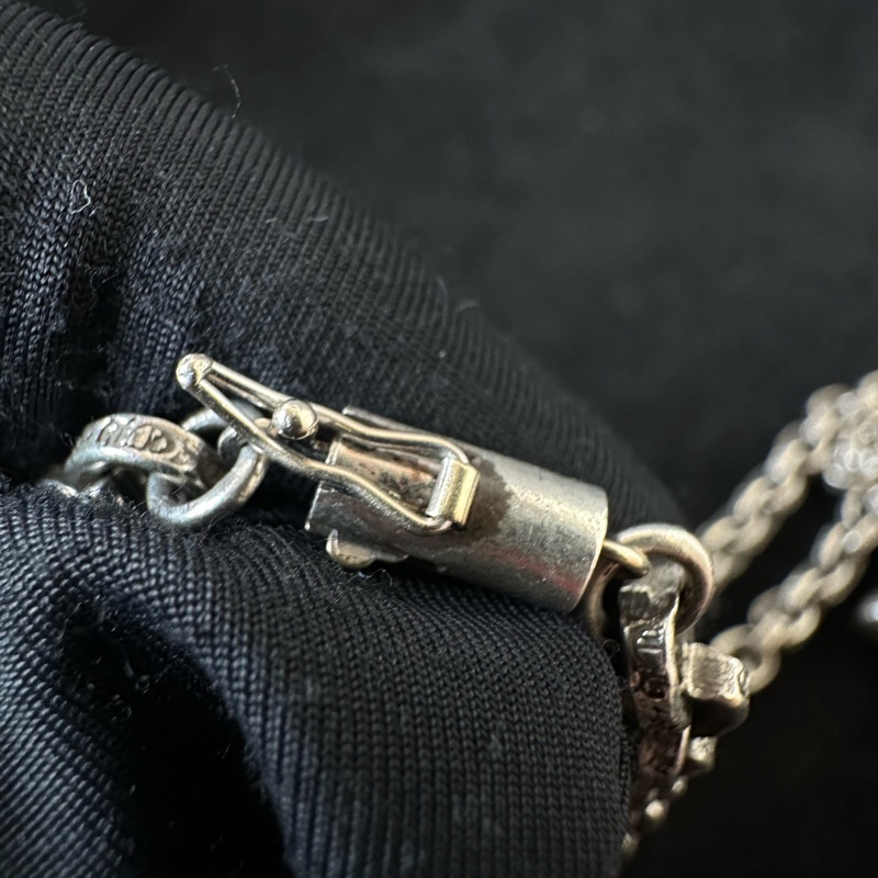 Chrome Hearts 克羅心 大號童軍花項鍊 男女同款 尺寸:約60cm-10