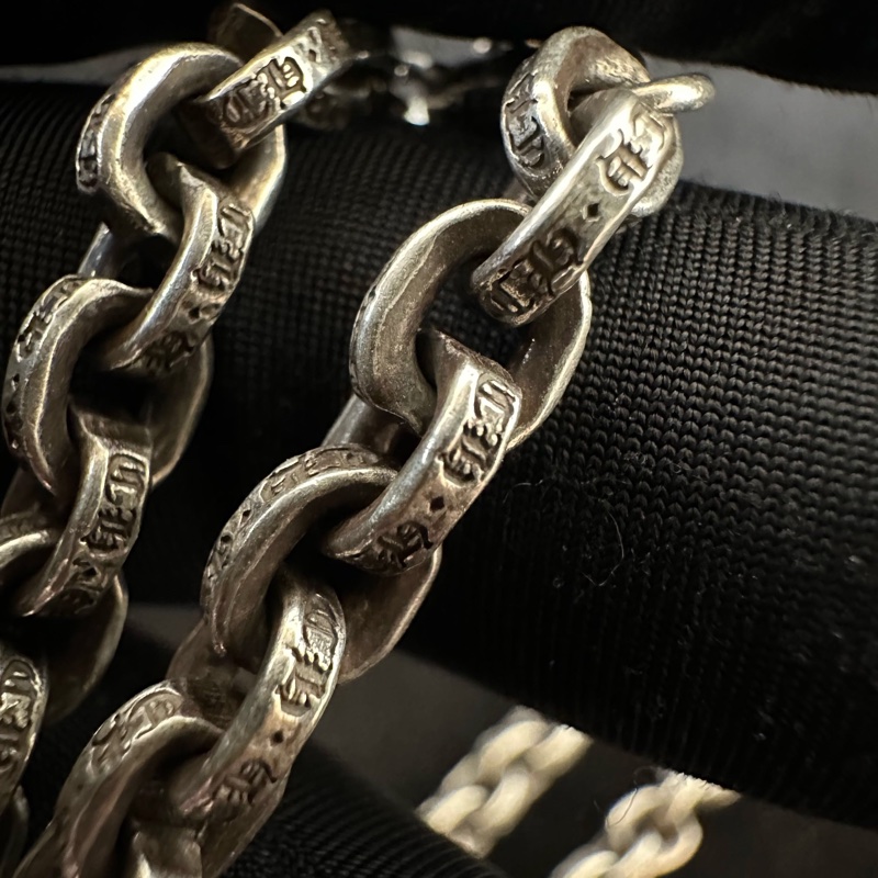 Chrome Hearts 克羅心 大號童軍花項鍊 男女同款 尺寸:約60cm-15