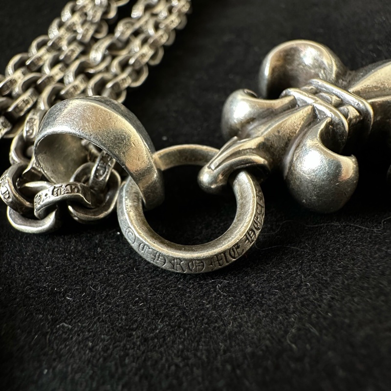 Chrome Hearts 克羅心 大號童軍花項鍊 男女同款 尺寸:約60cm-19