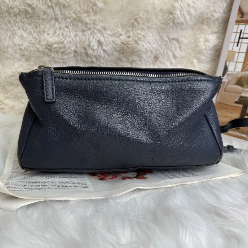 Givenchy Pandora 潘多拉 藍色 牛皮 小號 銀扣-3