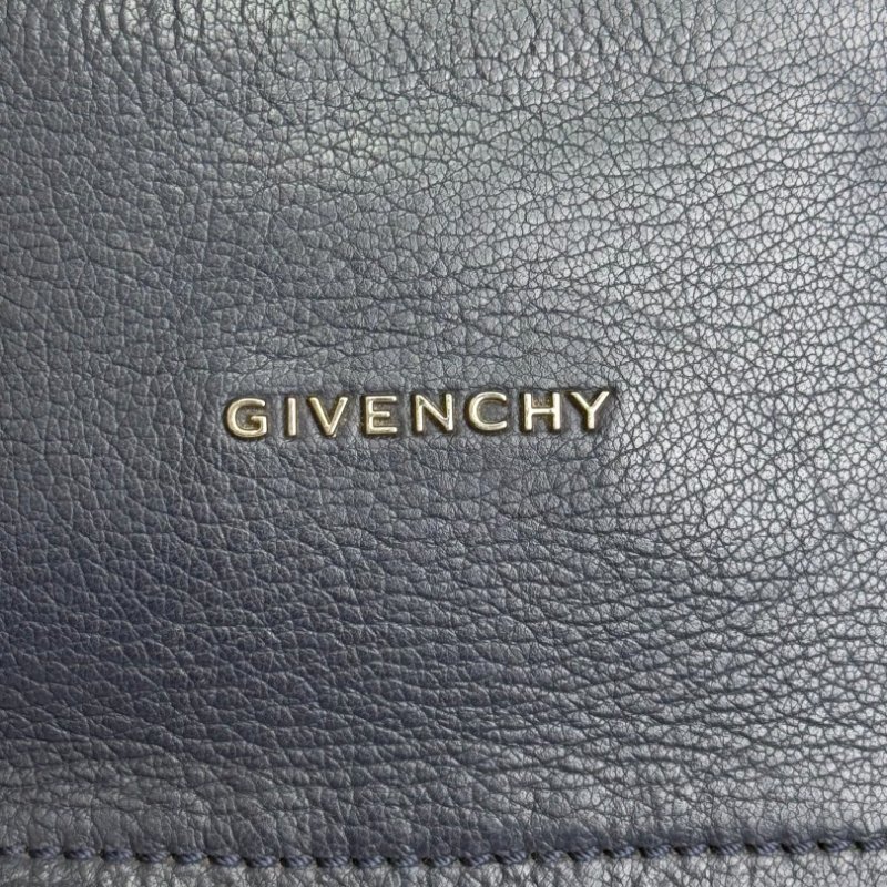 Givenchy Pandora 潘多拉 藍色 牛皮 小號 銀扣-8