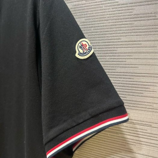 💎Han's house精品服飾💎moncler LOGO 彩條 短 T 現貨 XS ~ S 原價10000-4