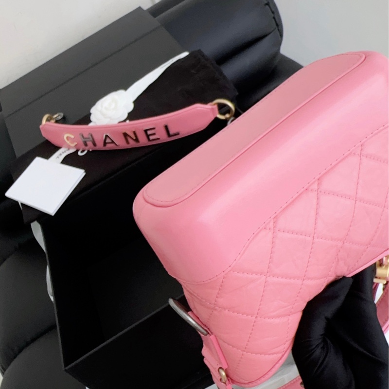 【近新閒置品】高價款閒置品Chanel香奈兒唇膏粉小號手柄流浪鏈條包手柄款29開-10