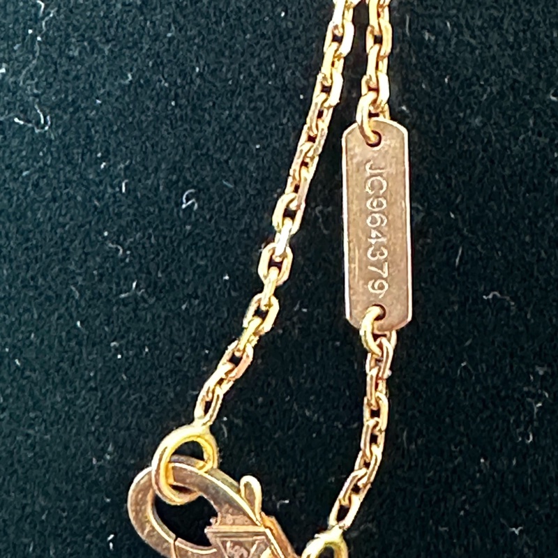 梵克雅寶/Van Cleef & Arpels Alhambra 四葉草白貝母吊墜 玫瑰金 中號-6