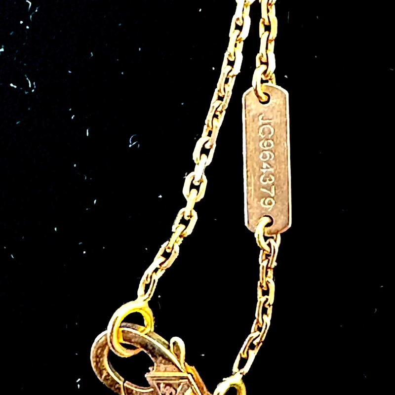 梵克雅寶/Van Cleef & Arpels Alhambra 四葉草白貝母吊墜 玫瑰金 中號-7