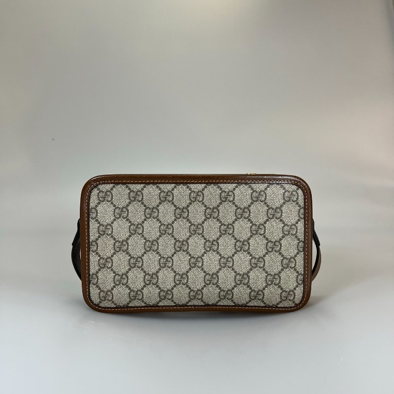 GUCCI 658572棕老花相機包-1