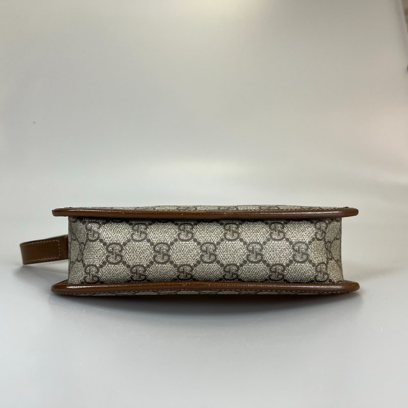GUCCI 658572棕老花相機包-4
