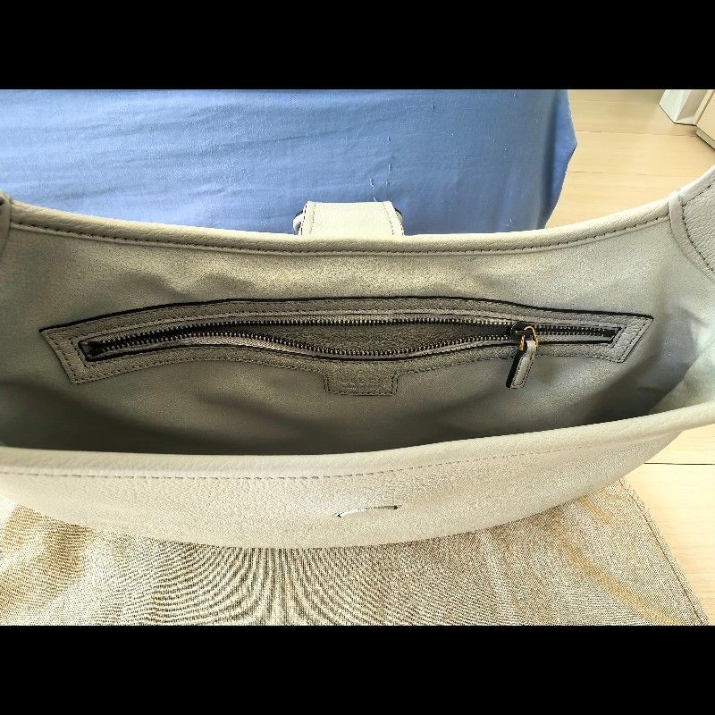 GUCCI Aphrodite雙G全皮革肩背包-9