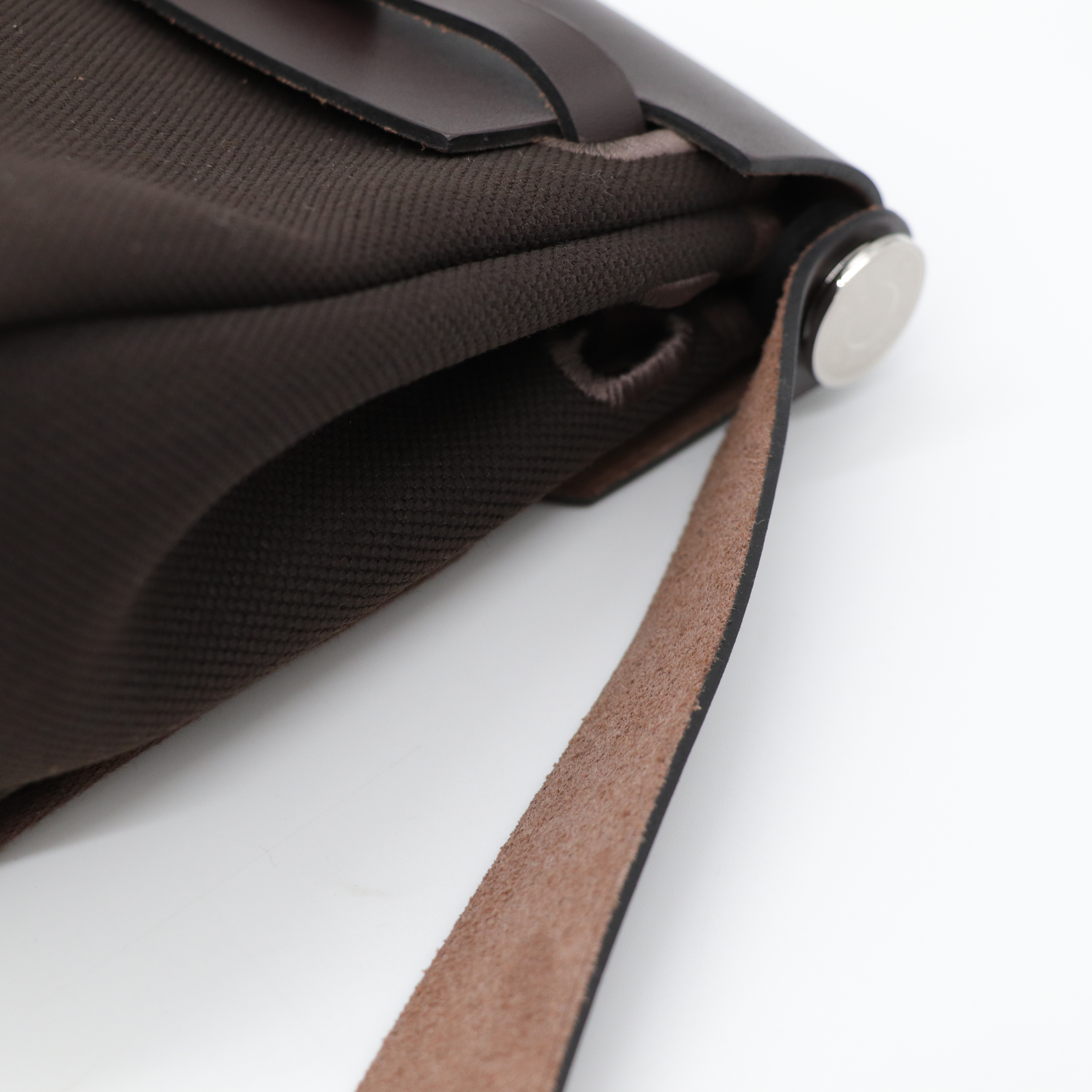 Hermes Herbag Mini 20cm 烏木色 銀扣-8