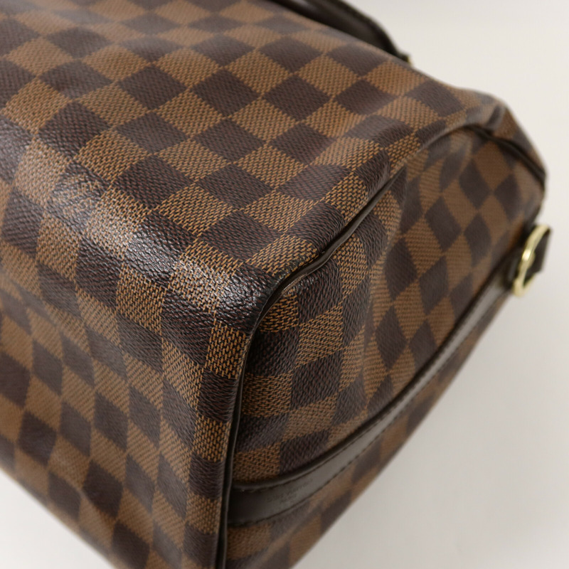 LOUIS VUITTON Damier Speedy Bandouliere 30手挽肩背兩用袋-13